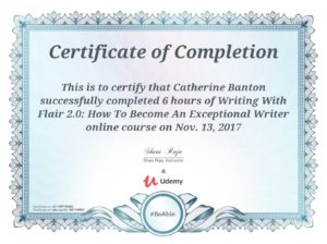 Writing with Flair 2.0 cert UC-1EPTNRBU