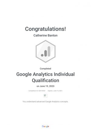 Google Analytics Individual Qualification _ Google