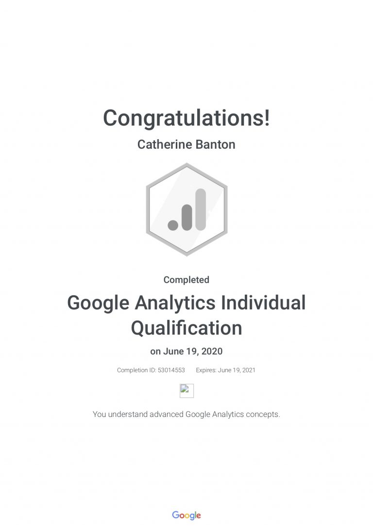 Google Analytics Individual Qualification _ Google